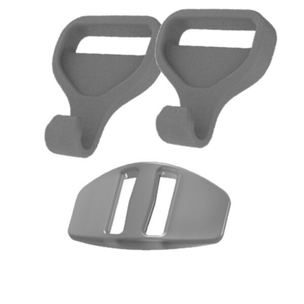 Pilairo Q Adjustable Headgear Clips and Buckle by F&P